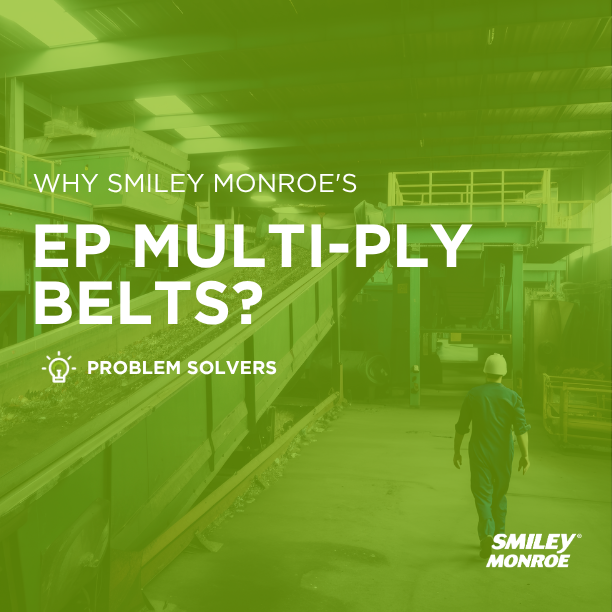 Not All Conveyor Belts are Created Equal – Benefits of EP Multiply Belts