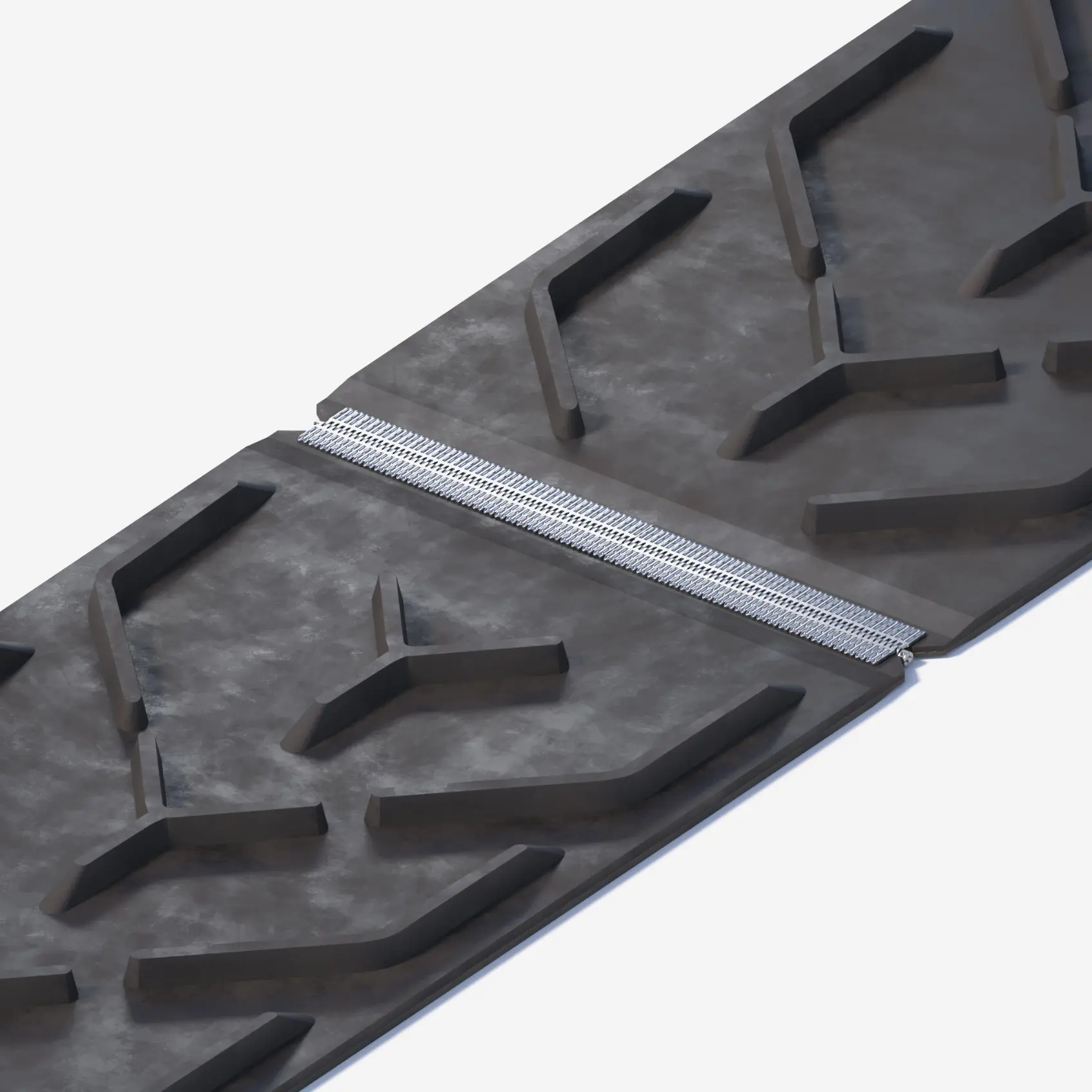 ZIP CLIP on chevron belt